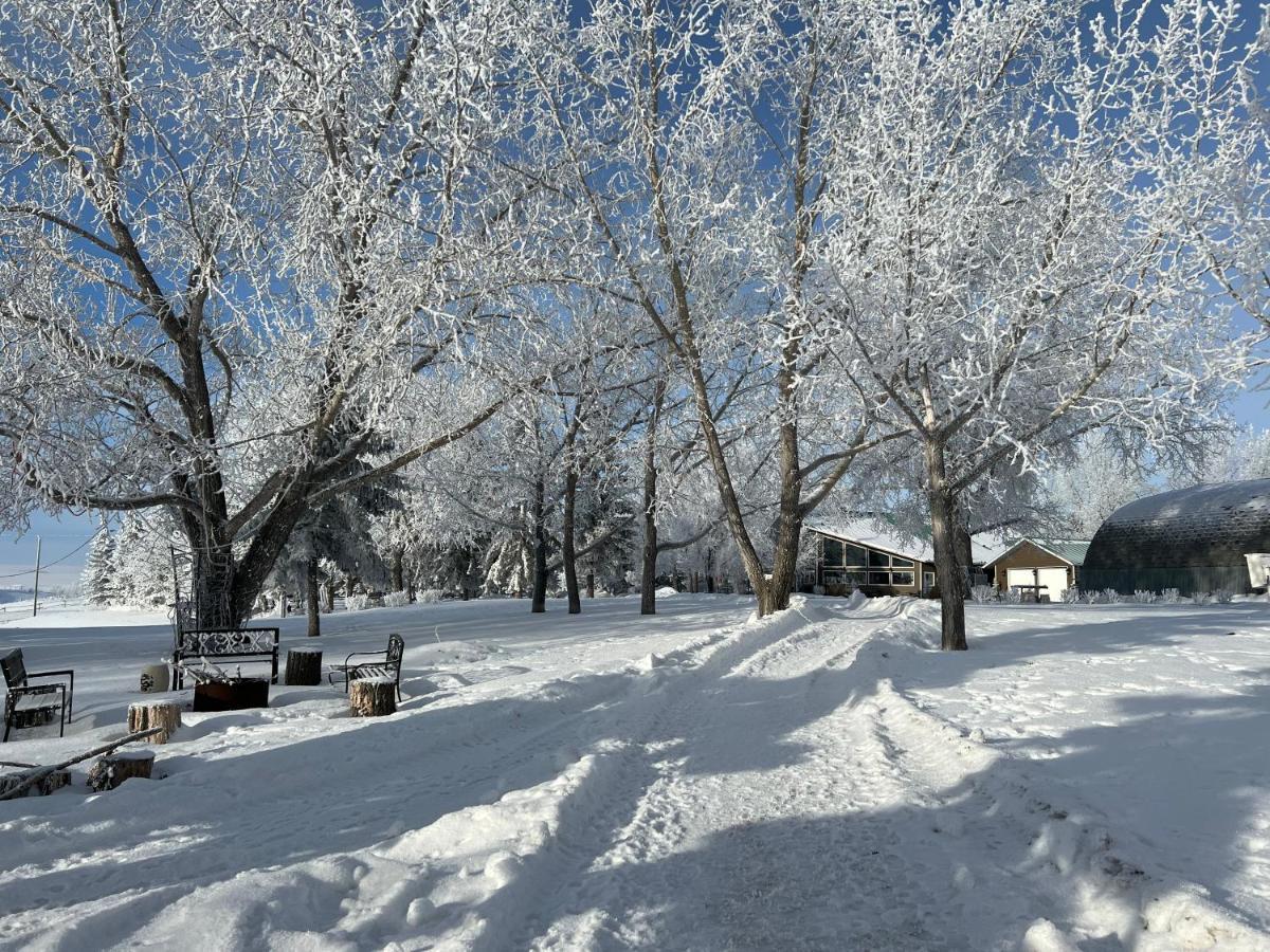 Rolling Hills Country Resort Bed And Breakfast Three Hills Экстерьер фото